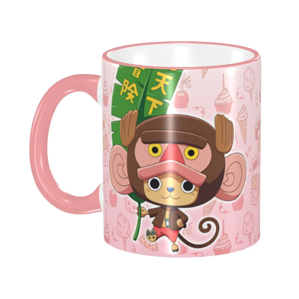 

Керамическая кружка Tony Chopper (One Piece) для молока, чая и кофе, с забавным аниме-дизайном, для самостоятельного оформления