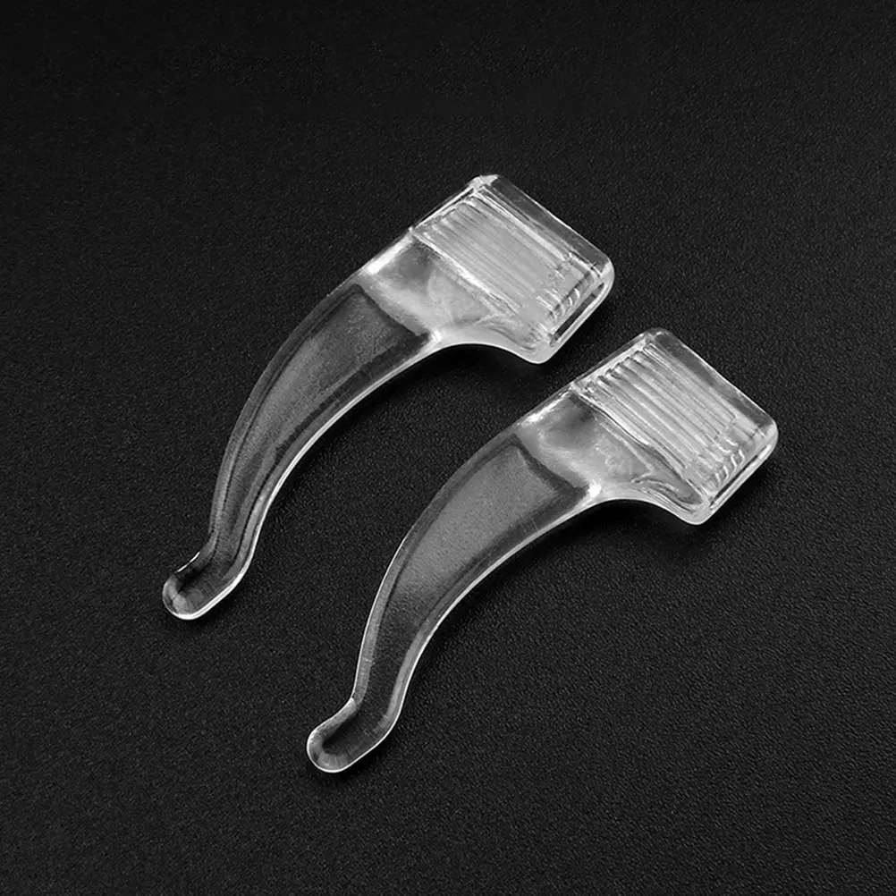 

50 Pairs Eyeglass Holders Non-Skid Silicone Ear Grips Comfortable Lightweight Glasses Ear Hooks for Hiking Running Climbing