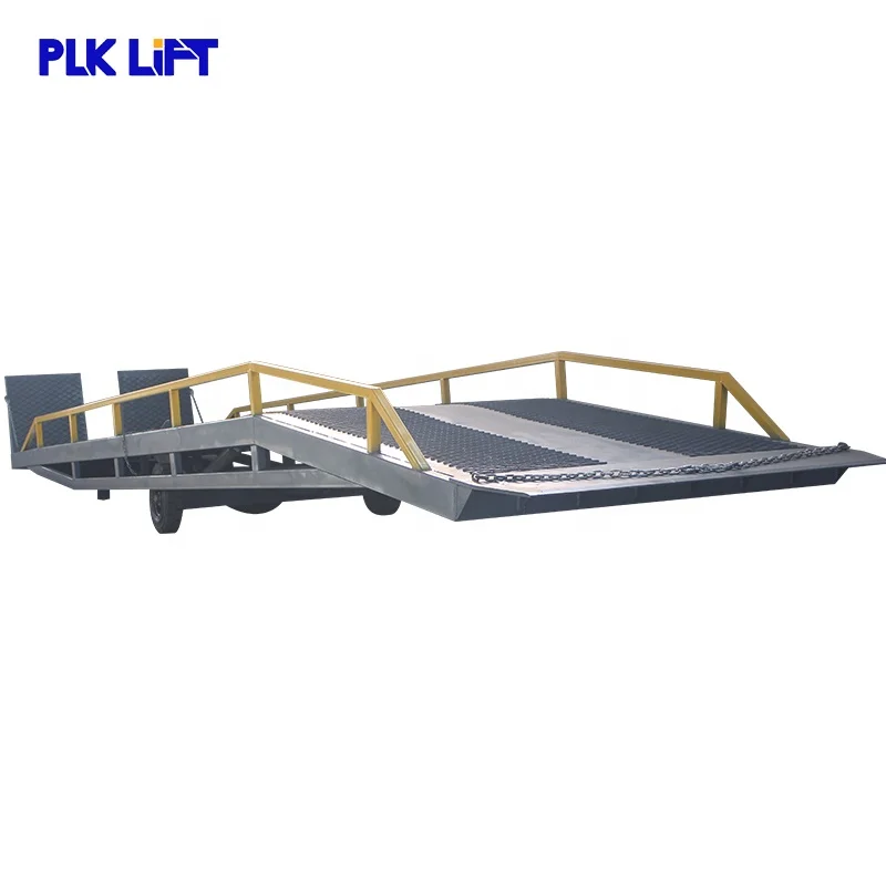 Factory Wholesale 15Ton Hydraulic forklift container mobile loading dock ramps