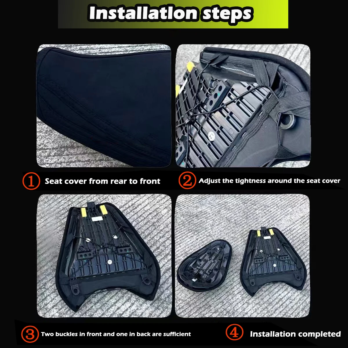 Motorcycle Velvet Seat Cover Fit For CFMOTO 800NK NK800 NK 800 2022 2023 2024 Bicycle Upgrade Seat Cover Handmade DIY appearance