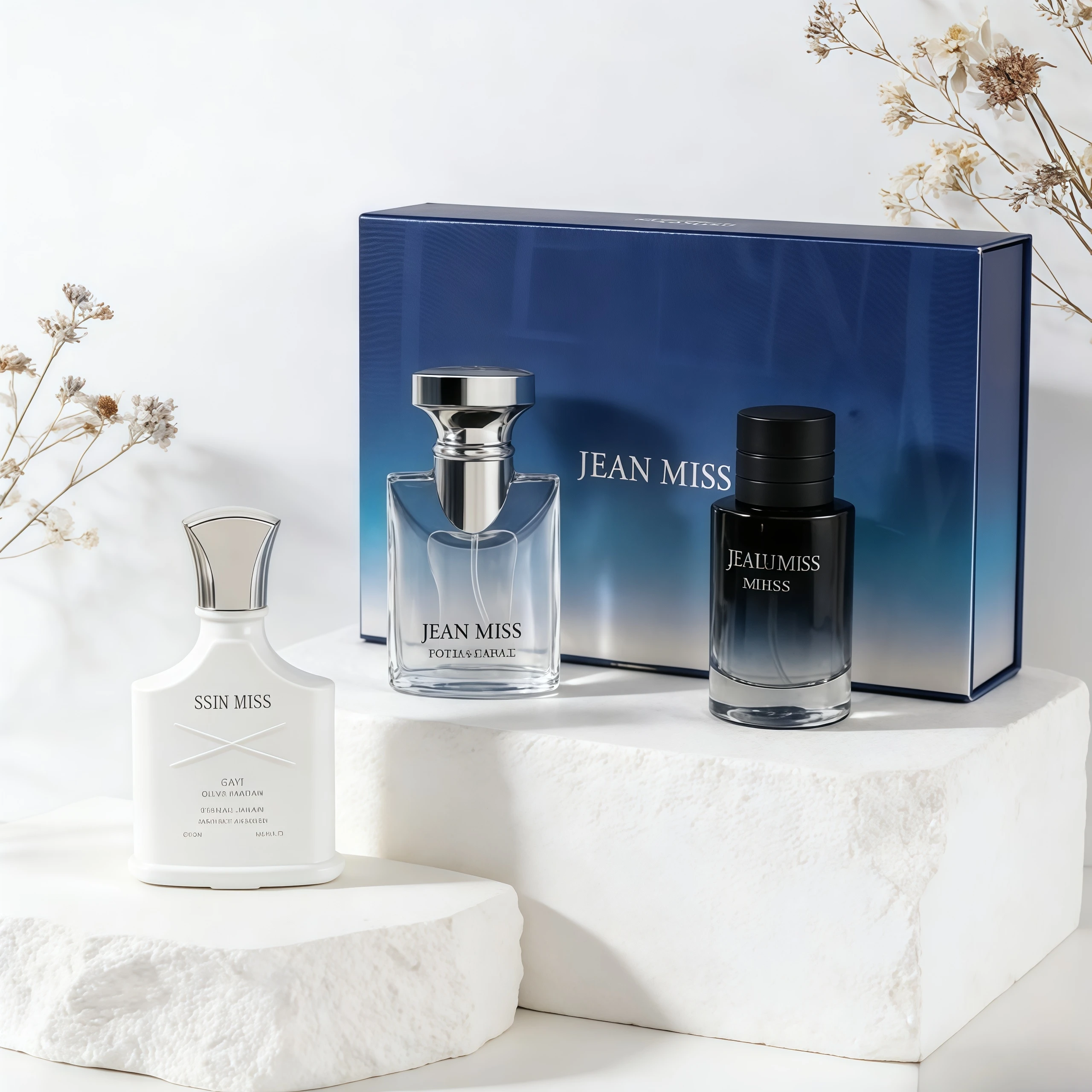 

Набор из 3-х мужских духов Luxury 90 мл в подарочной коробке, стойкий аромат, спрей с феромонами, оригинальные мужские духи.