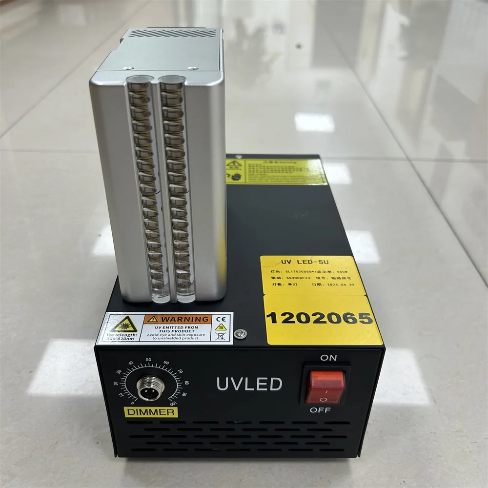 Complete UV Printer Modification LEDUV Curing Lamp Set Air-cooled 500W High-power UV Lights UVLED Ink Printing Curing Lamp