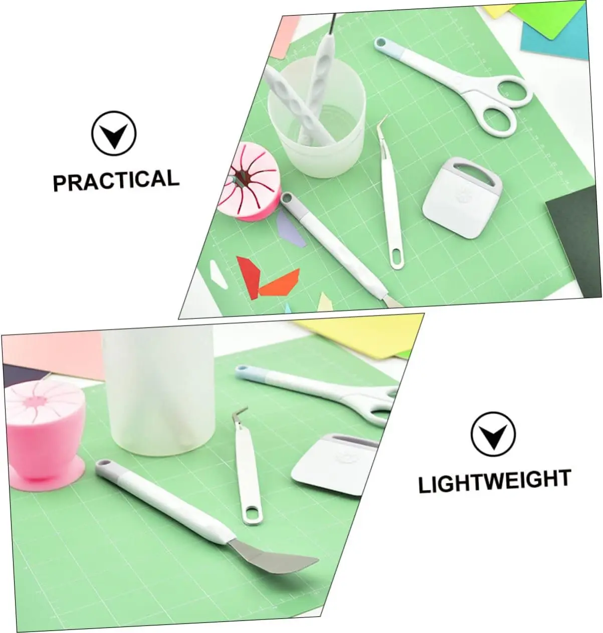 Portable Silhouette Cameo Vinyl Weeding Tools Kit Cameo Letters DIY Craft Tools Set For DIY Handmade Machine Accessories