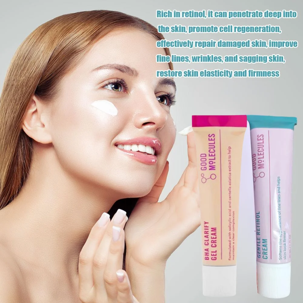 

Retinol Eye Cream Improve Loose Skin Gentle Lotion Hyaluronic Acid Awakening Eye Gel Improving Fine Lines Firmer Skin Eyes Care