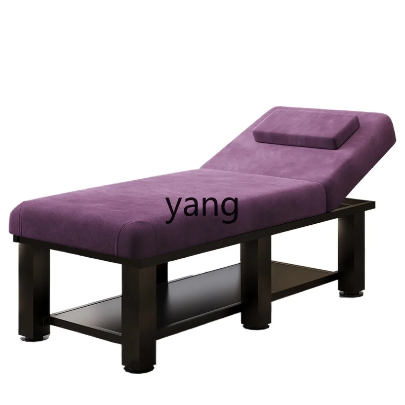 

Lmm beauty salon special folding body pattern embroidery bed simple and light luxury