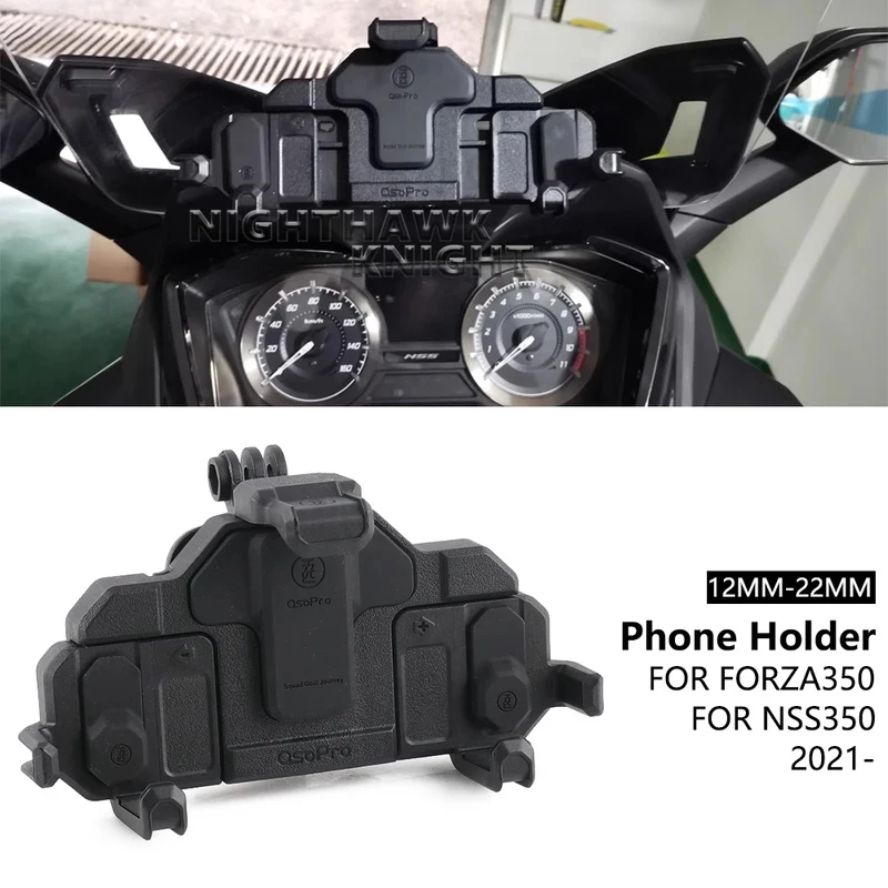 New 12MM 22MM Stand For HONDA NSS350 FORZA350 FORZA 125 150 250 350 Motorcycle Accessories Phone Holder GPS Navigation Bracket