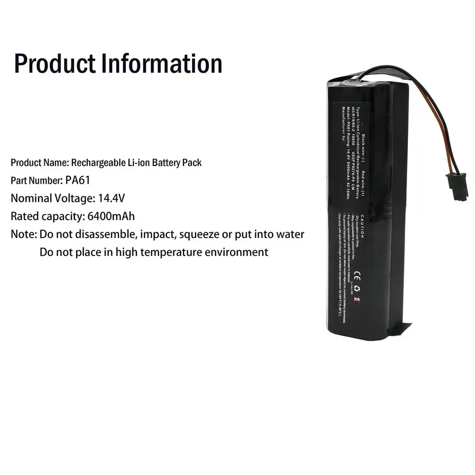 

14.4V 5600mAh Battery For Eufy RoboVac X8 Series Hybrid Robot Vacuum Cleaner Accessories Parts