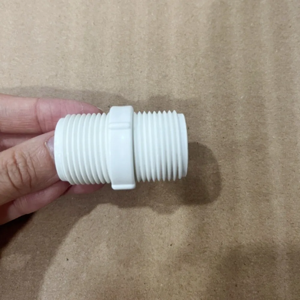 3/4NPT×3/4GHT  Male Thread Reducer Joint Bushing Connector Garden Irrigation Water Pipe Fittings Aquarium Tank Nipple Joint