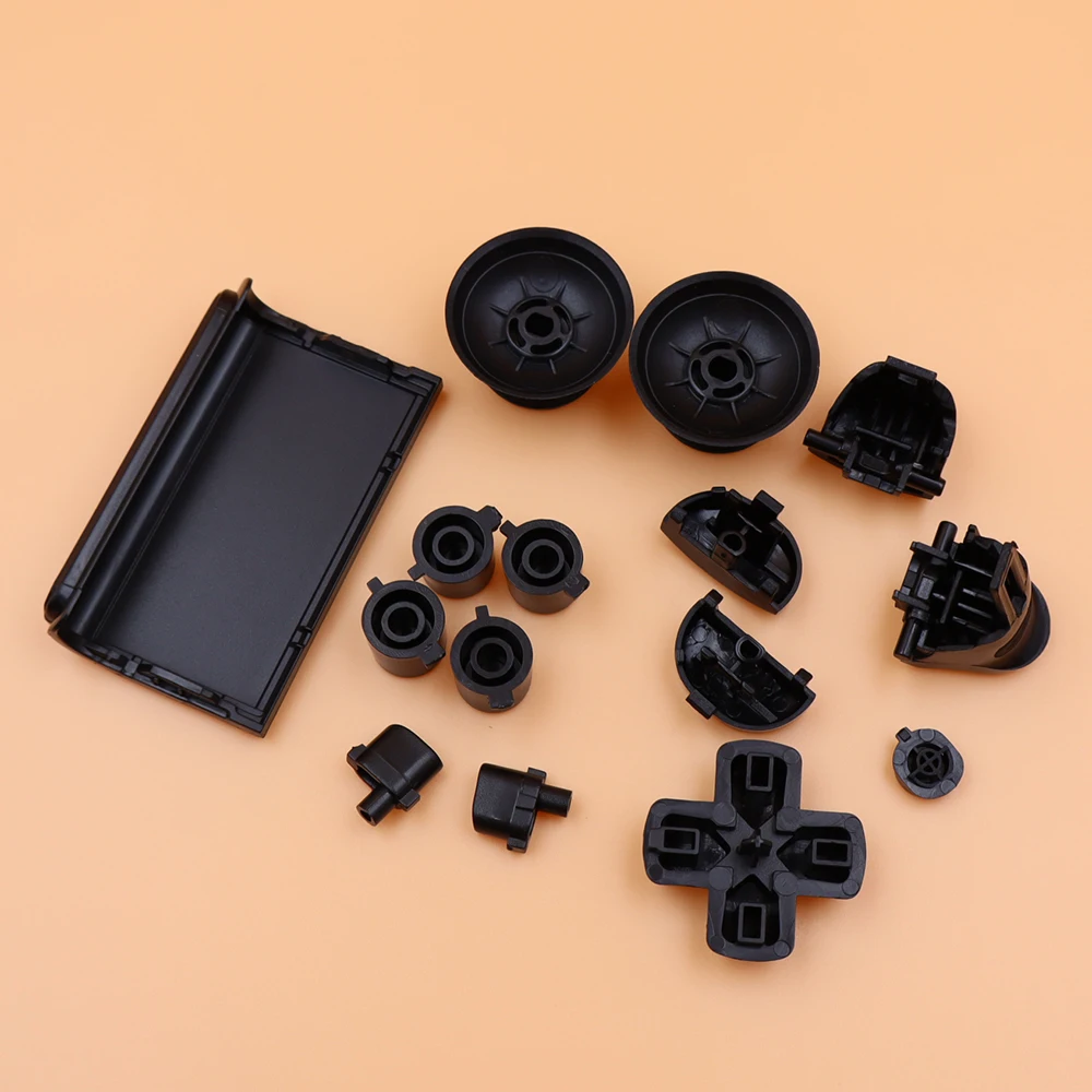 1Set 18colors Joystick Cap touch D-pad R1 L1 R2 L2 trigger Direction Key ABXY Buttons For PS4 Pro JDS 040 Controller