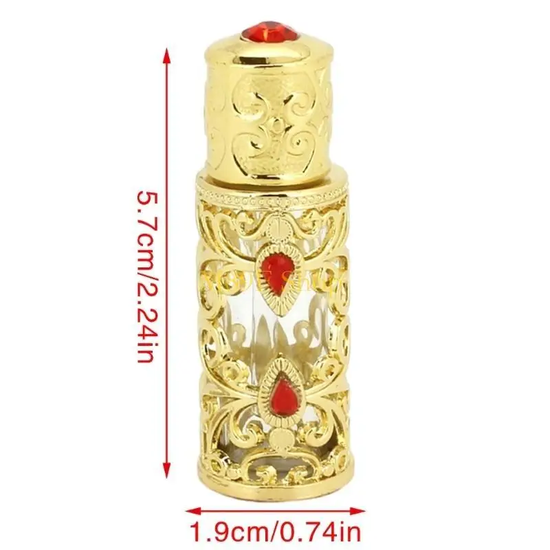 M89F Perfumes Flessen Lege Vintage 3 Bottel Lege Refilleerbaar Travel Portable Decor Decor