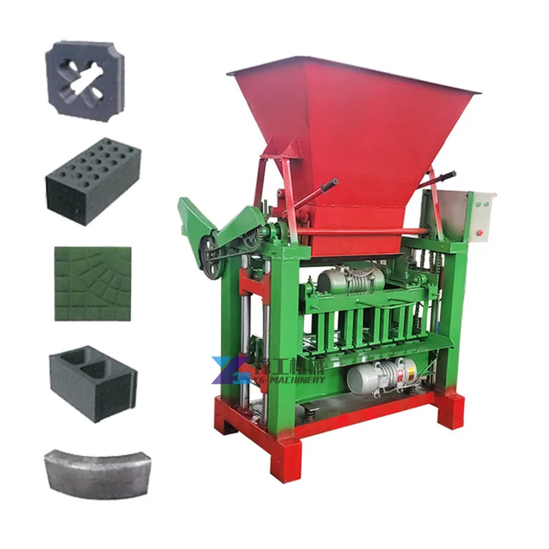 Diesel Concrete Cement Block Brick Maker Machine Fired Clay Brick Making Machine Building Material Block Making Machine