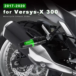 Exhaust Slider for Kawasaki Versys X300 Motorcycle Crash Protectors for Versys 300X X 300 17-2020 Falling Protection Accessories