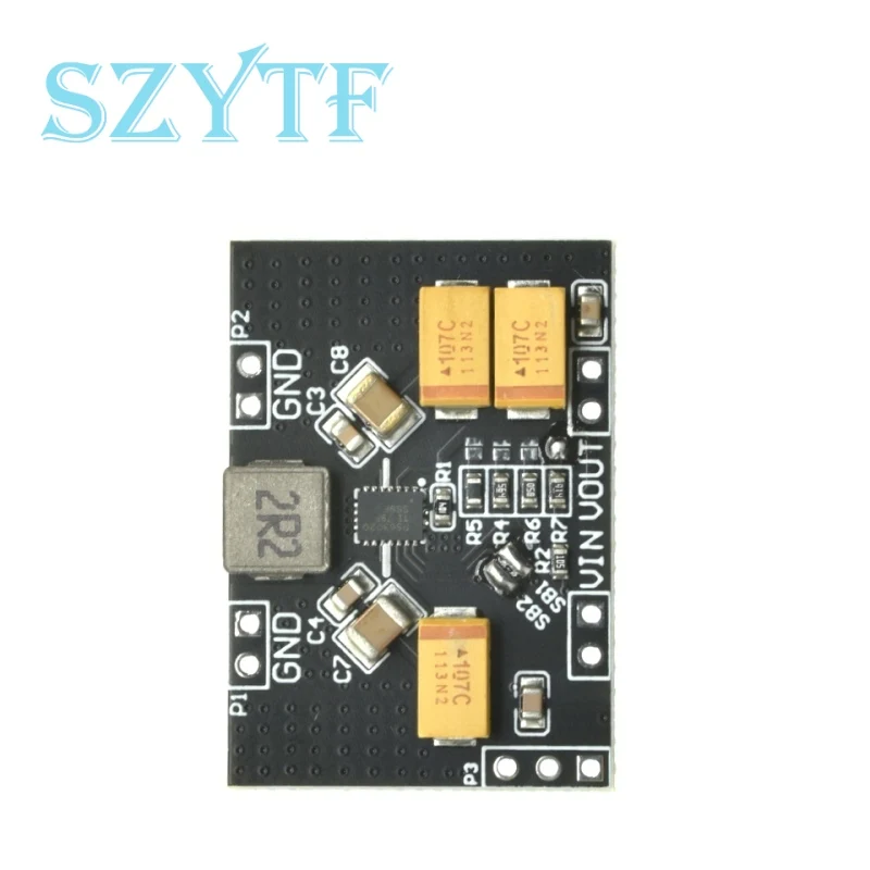 TPS63020 Power Module Automatic Buck 2.5V 3.3V 4.2V 5V Lithium Battery Low Ripple