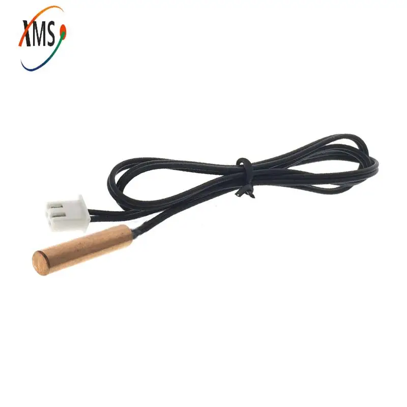 10K Resistance Copper Cylinder 5x25 Probe B Value 3950/3435 Long 1m NTC Thermistor Temperature Sensor With XH Plug