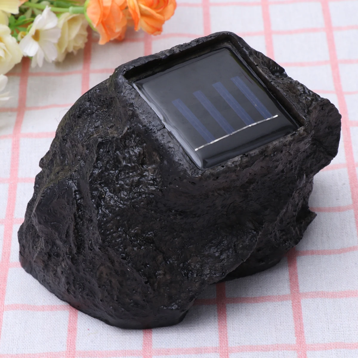 

3Leds Solar Powered Led Lights Waterproof Garden Pathway Lamp Outdoor Landscape Yard Ip44 Solar Light Automatic On Off Stone