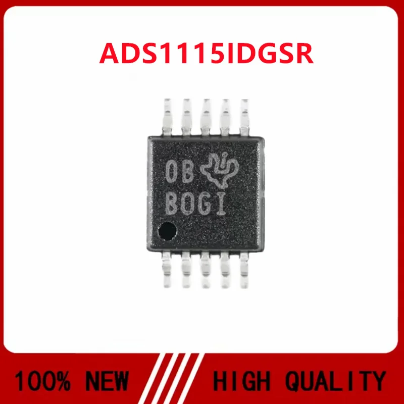 2PCS/LOT ADS1115IDGSR ADS1115 MSOP10 Analog - to - digital converter