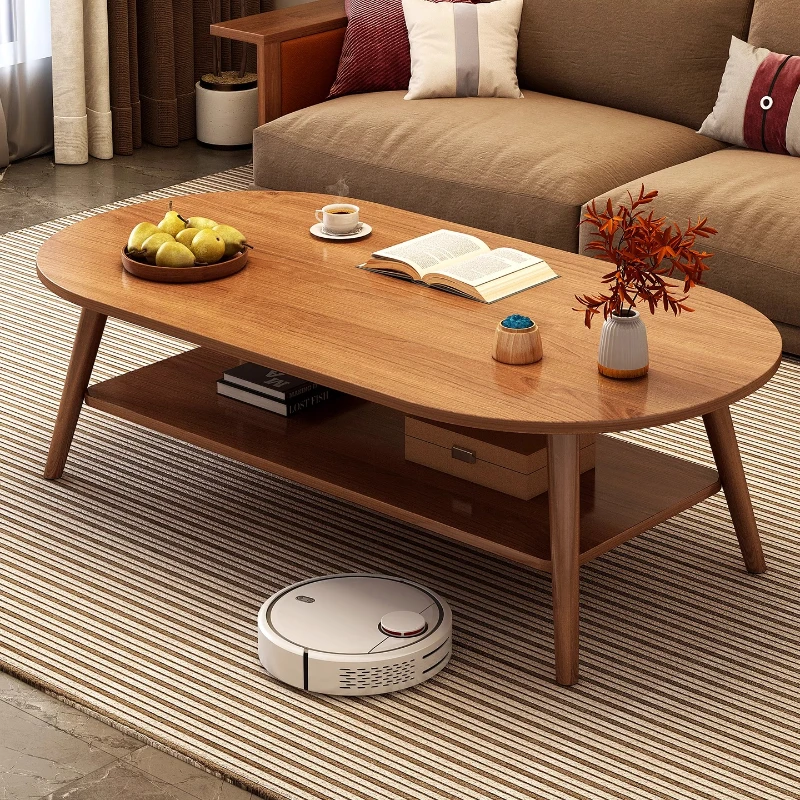 

Clear Frame Coffee Table Simple Ornaments Oval Magazine Coffee Tables Nordic Design Tavolini Da Salotto Home Accessories