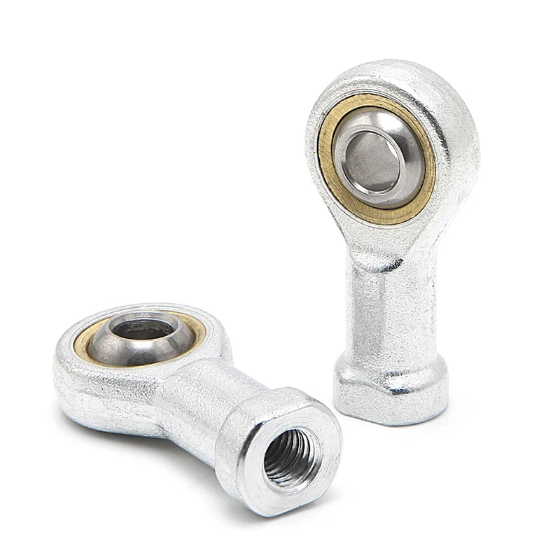 2 Pcs 8mm Internal Female Metric Thread Rod End Ball Joint Bearing SI8T/K PHSA8 DropShip