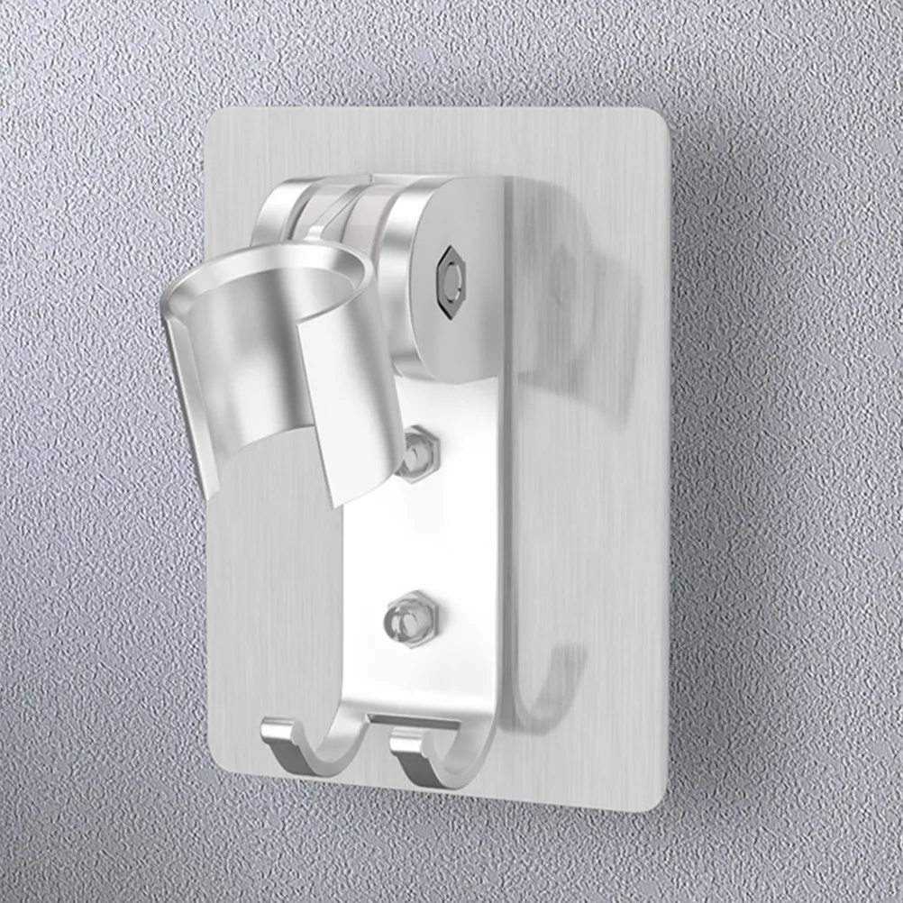 

4Pcs Shower Head Holder Adhesive Adjustable Handheld Wand Wall Mount Bracket No Drilling Universal Bathroom Shower Sprayer