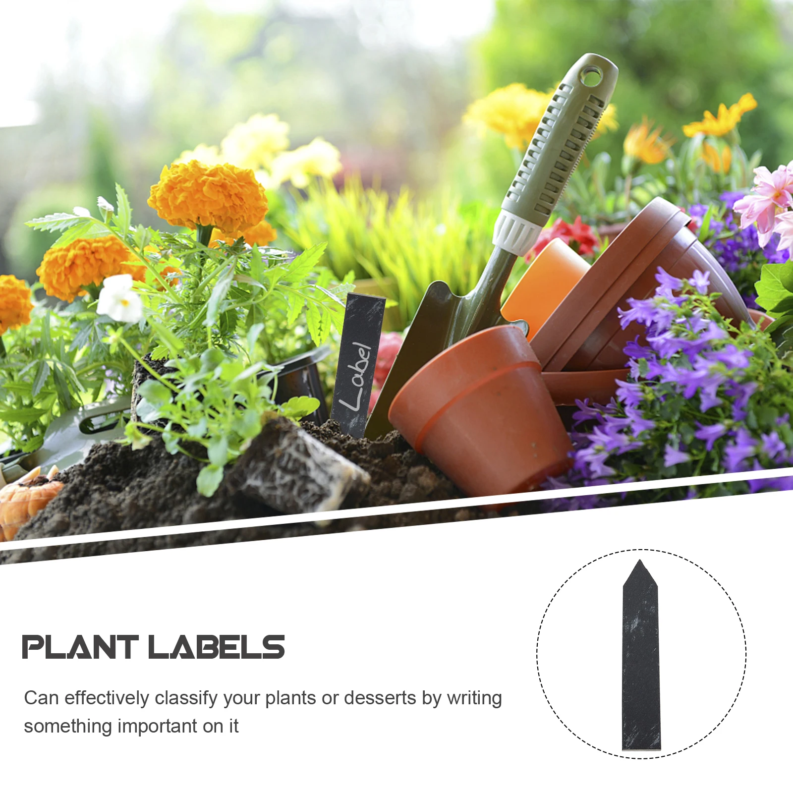

10pcs Accessory Reusable Markers Flower Name Tags Tree Labels Flower Pot Label Outdoor Plant Name Tags Garden Vegetable