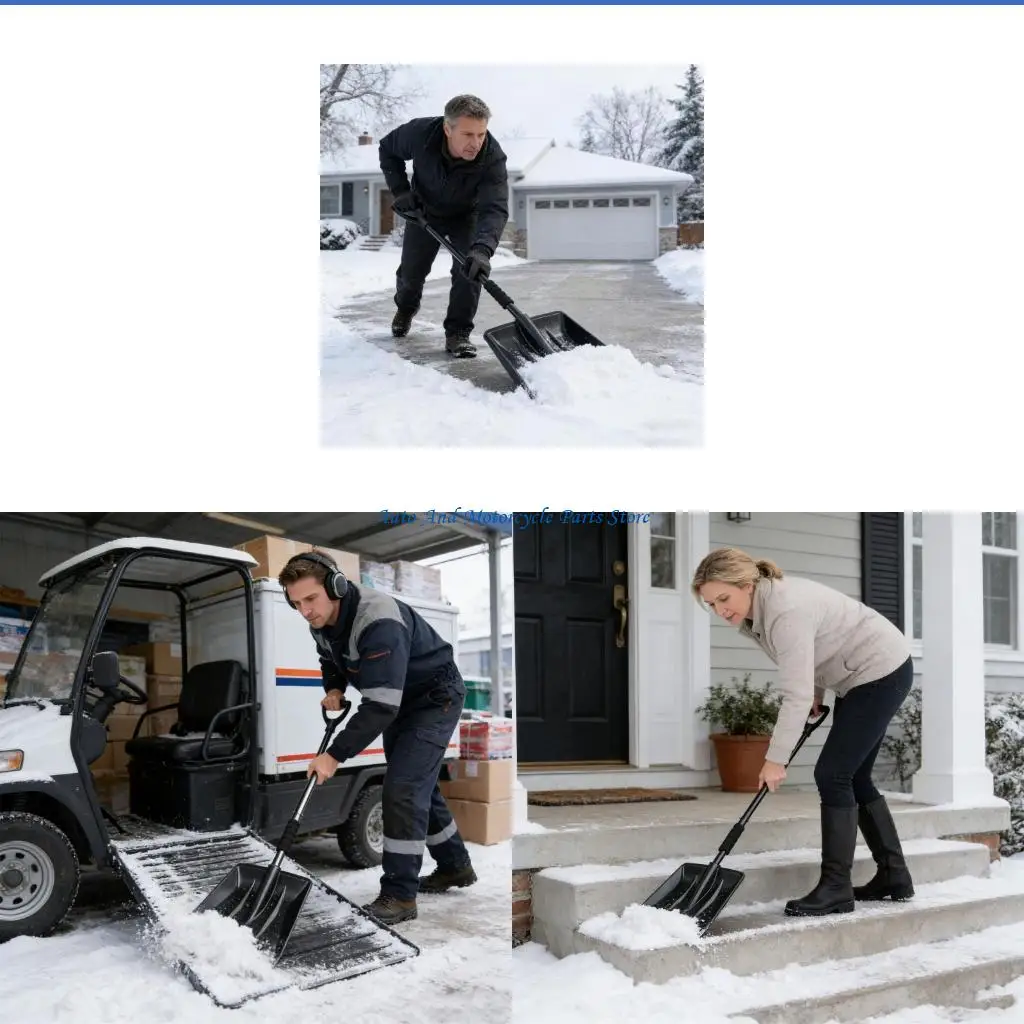 

Лопата для снега с эргономичной рукояткой P9FD обеспечивает комфорт при длительной уборке снега