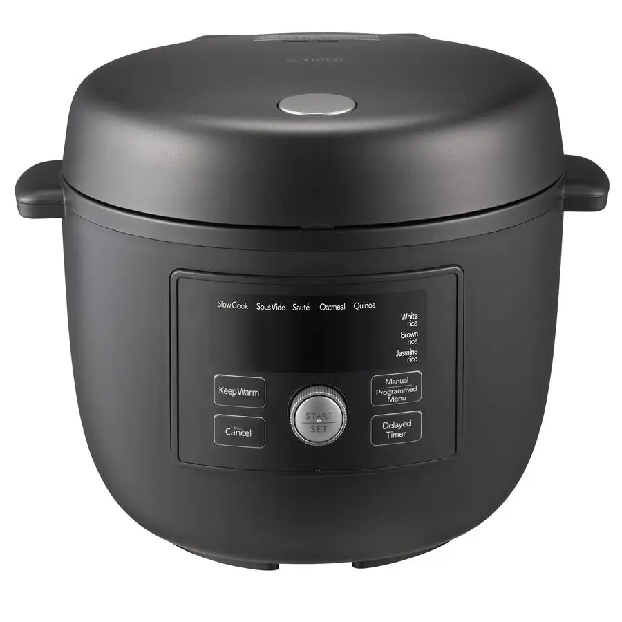 

COLA40U 2.6Quart Compact 8in1 Electric MultiCooker with 21 Programmed Menus Black