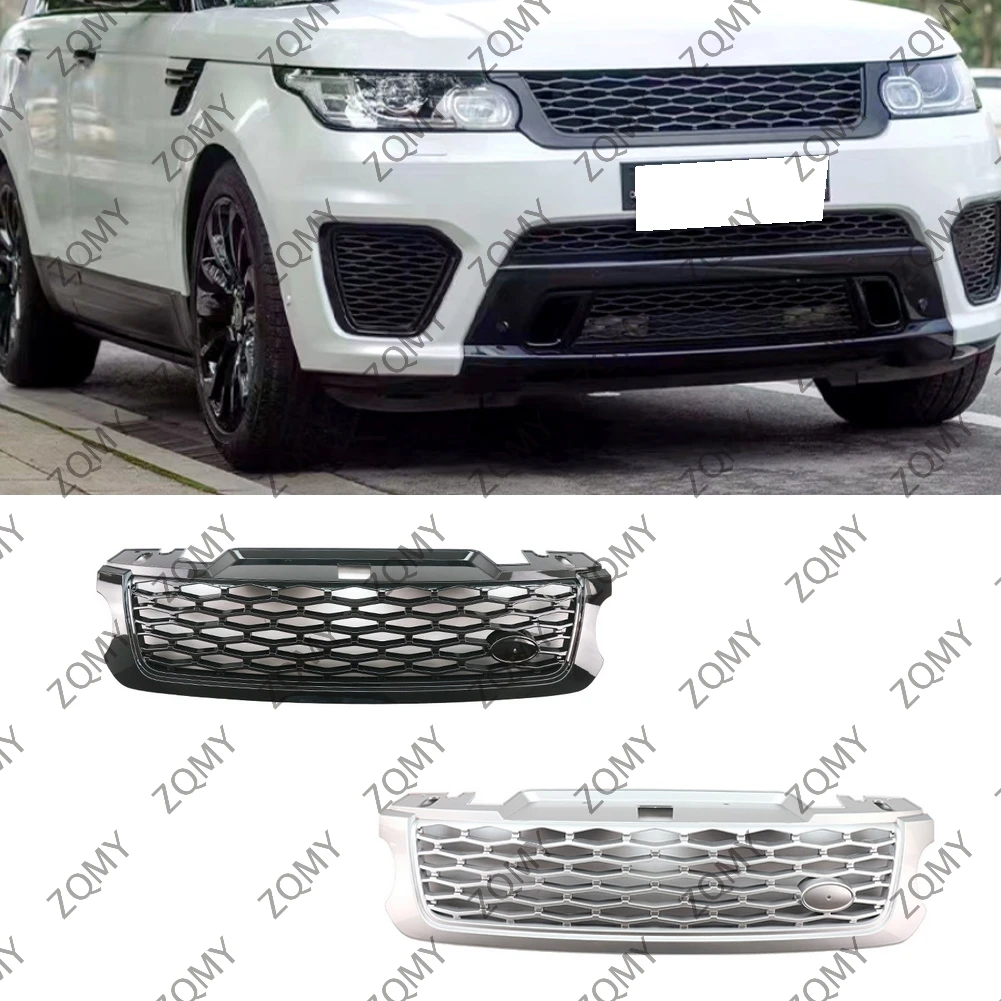 

Car Front Upper Grill LR062238 For Land Rover Range Rover Sport SVR 2015 2016 2017 L494 ABS Racing Grille