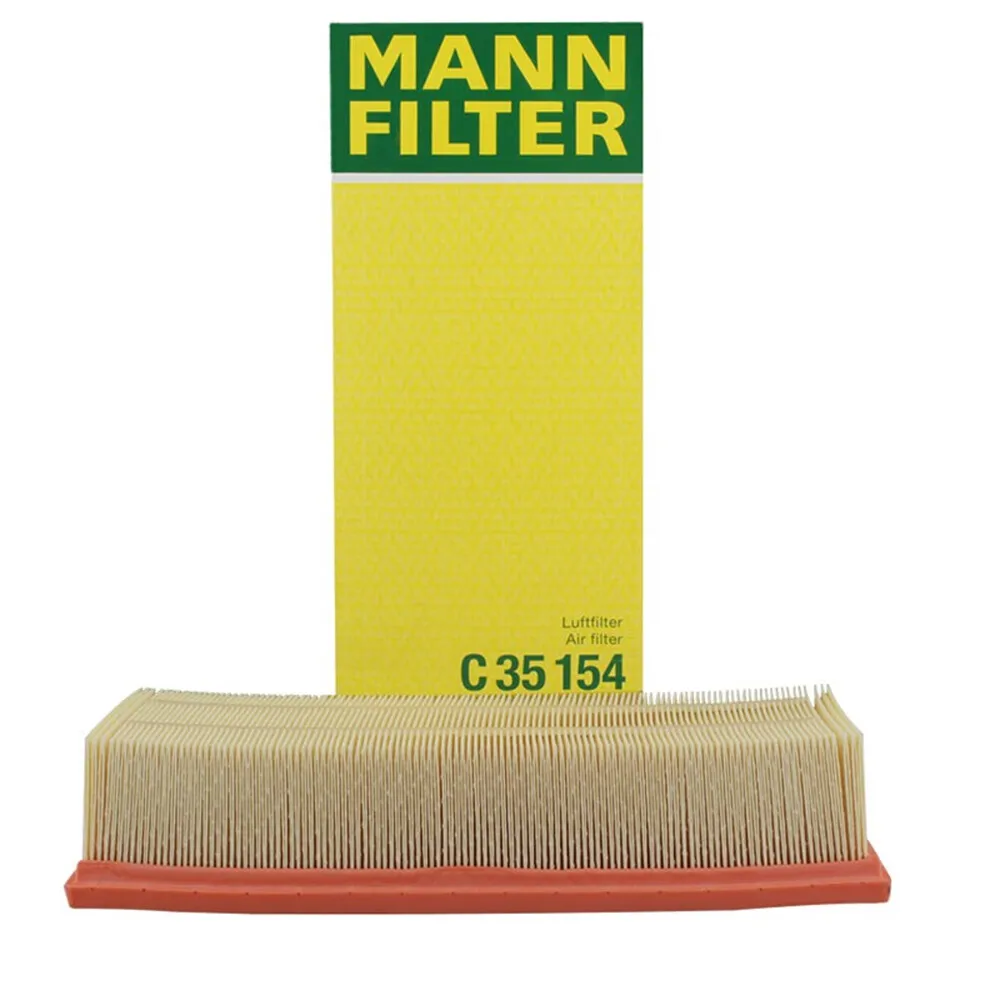 For Volkswagen Golf 2003-2012 1.8L 2.0L, SEAT Altea 2004-2015, SEAT Toledo 2004-2009 1.8L 2.0L MANNFILTER Air Filter C35154