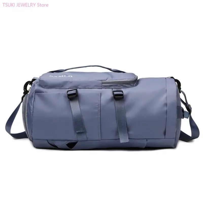 حقيبة سباحة 62KE مع حقيبة رياضية منفصلة جافة ورطبة وحقيبة ظهر للشاطئ وحقيبة لياقة بدنية