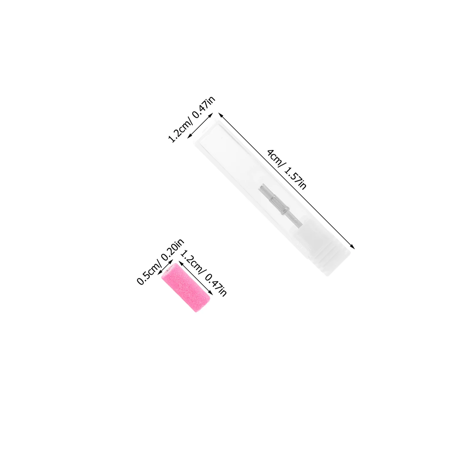 1 مجموعة 3 مللي متر 80 150 200 حصى مسمار الحفر الرملي العصابات أدوات مانيكير تشكيل تلميع إزالة الجلد الميت صالون المنزل