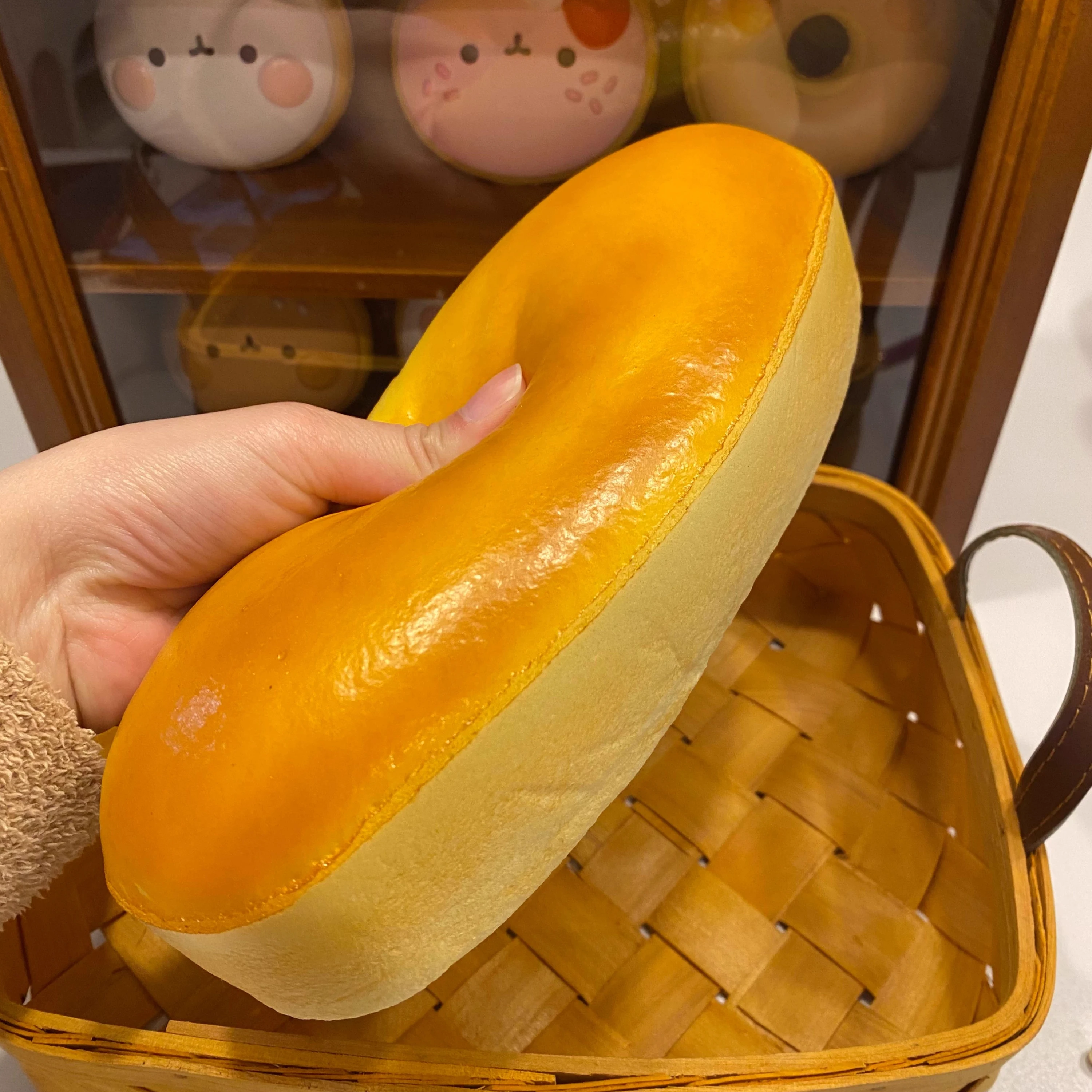 1pc 8.26in Torta Di Compleanno Falso Grande Torta Di Formaggio Squishy Lento Aumento Alleviare Lo Stress Agitarsi Squishy Giocattoli Scherzo Puntelli Spremere Cibo