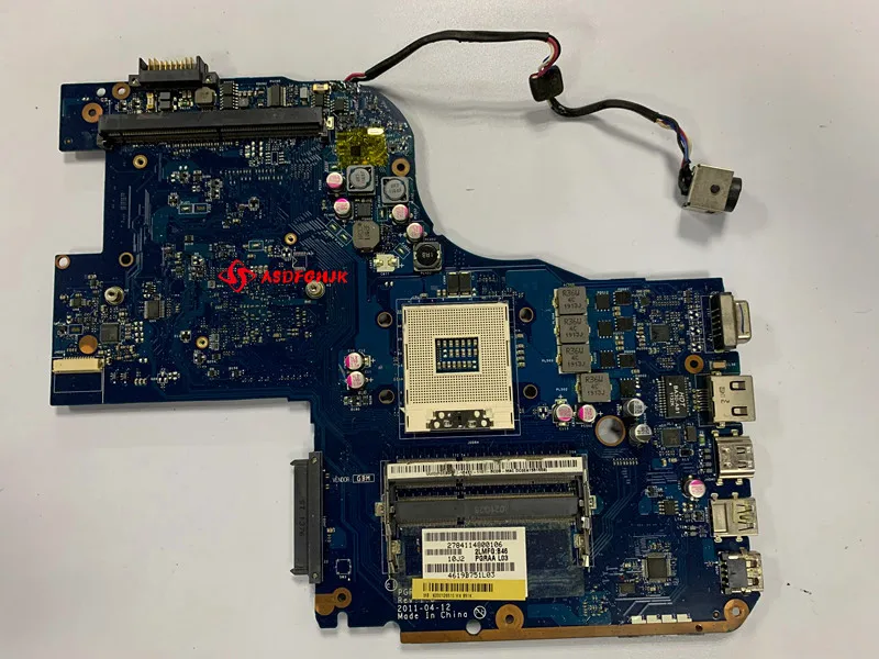 Original K000126510 PGRAA LA-7191P HM65 For Toshiba Qosmio X770 X775 Laptop Notbook PC Motherboard Mainboard