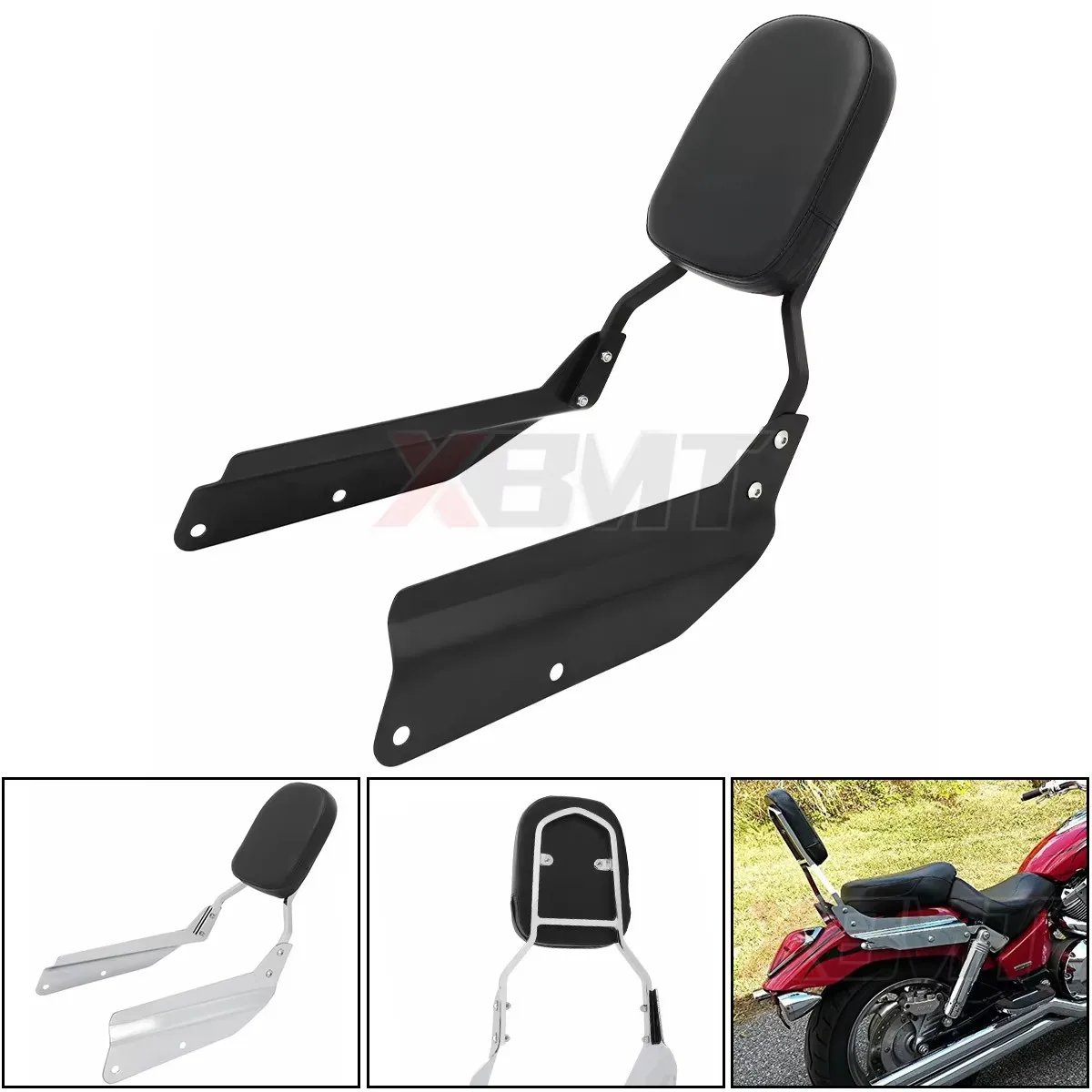 

Спинка мотоцикла, багажник для Honda VTX 1300 1800 VTX1300 VTX1800 VTX1300C/F 2002-2009