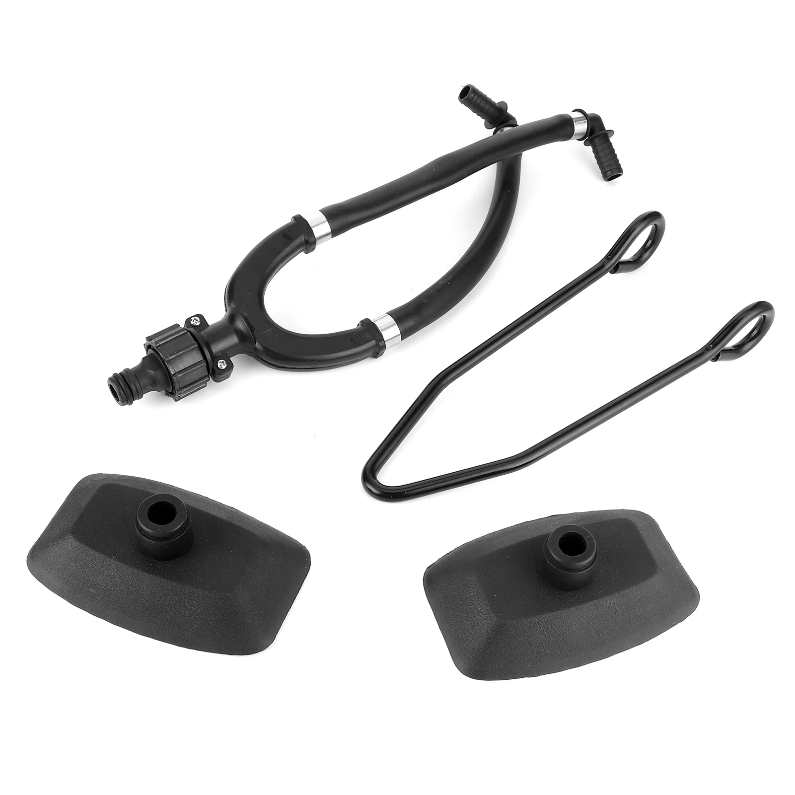 Outboard Boat Motor Water Flusher Dual Feed Large Rectangular Ear Muffs Fast Connection Marine Engine Parts Engine Flusher
