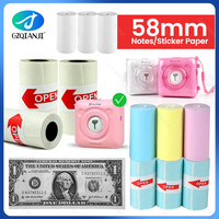 A6 Sticker Photo Thermal Paper Roll Transparent keep 10 Years for Mini Pocket Photo Printer Peripage and Paperang P1 P2