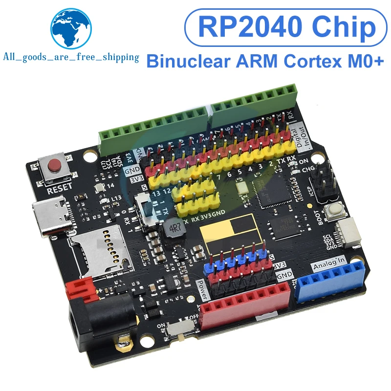 Raspberry PI UNO RP2040 Development Board Type-C USB 16MB Programming Learning Controller Core board For Arduino