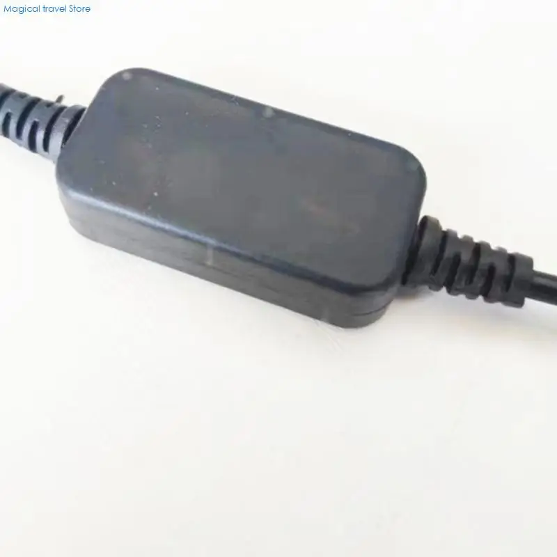 N2UB 90 Degree DC3.5mm to USB 2.0 Charging Cord 5V To 12V Converter Cable