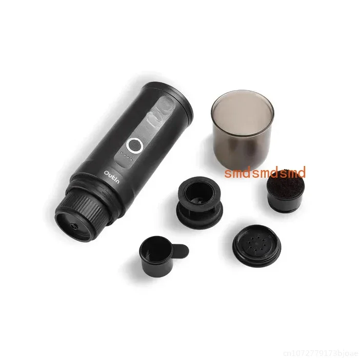 Portable Handheld Coffee Machine Heated Camping Hiking Automatic Car Small Gift Ultra Light