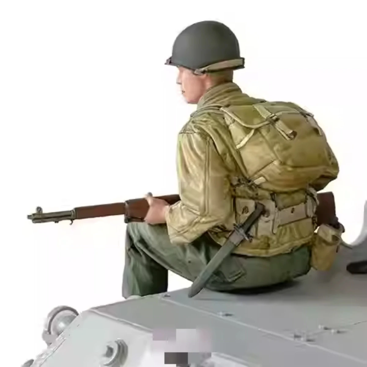 Kit de figurines en résine non peintes, thème militaire, Corps de chars des états-unis non assemblé et non peint GK, 1/16, 1249R