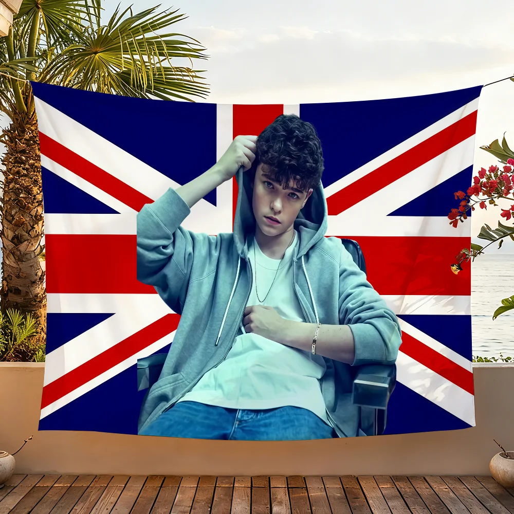 Actor O-Owen C-Cooper flag For Garden Party Living Room Home Wall Decor Banner Bedroom Outdoor Tapestry
