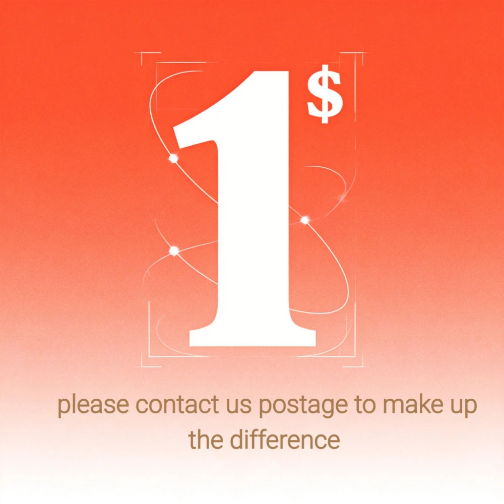 

Дополнительная плата за доставку вашего заказа: 1 доллар.