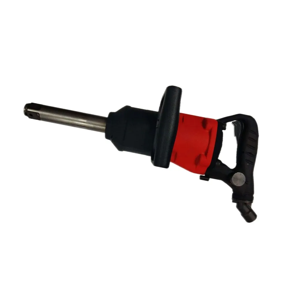 موثوقة 1 بوصة هوائي ثلاثي المطرقة تأثير وجع 1700 قدم-رطل أقصى عزم دوران الألومنيوم 9 بوصة تمديد قبضة مريحة الشدات