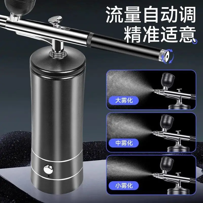 Utility Manual Digital Airbrush Gundam Model Spray Painting Manicure Model Figure Coloring Acrylic Paint Spray Gun Set