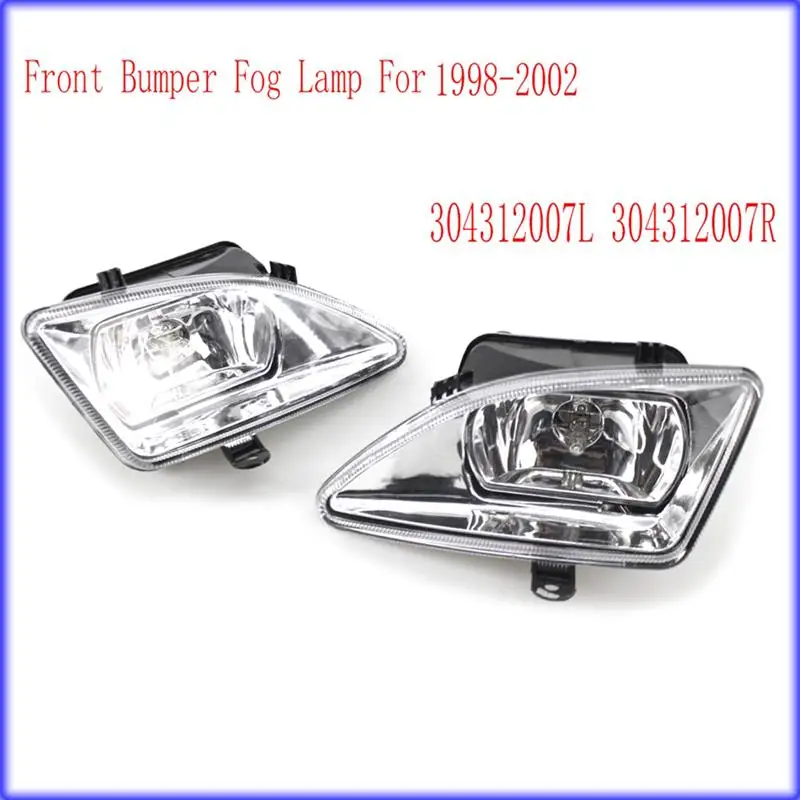 

A82E-Left+Right Front Bumper Fog Lamp Driving Light Lamp For Ford Fiesta 1998-2002 304312007L 304312007R