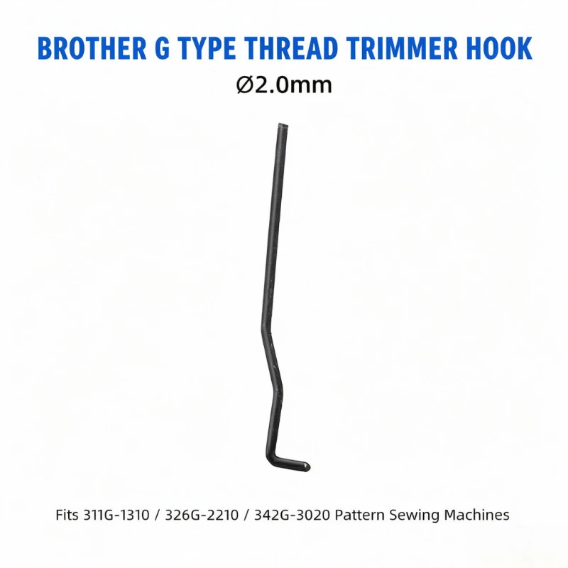 HENVOR Thread Wiper Rod Hook Assembly for Computer Pattern Sewing Machine Needle Bar Parts