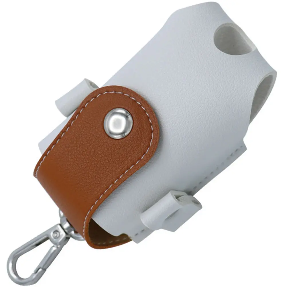 

Golf Ball Bag PU Golfing Ball Holder Portable Waist Hanging Small Golf Storage Bag Outdoor Use Golfs Tee Pouch