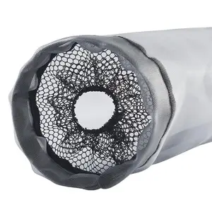 ev ve bahçe'ten saklama torbaları'de 1 adet gri birçok saklama çantası duvara monte örgü, plastik torba dağıtıcı, asılı yeniden kullanılabilir çanta Dağıtıcı torbalarda, plastiklerde satışta ilk 10-no. 4