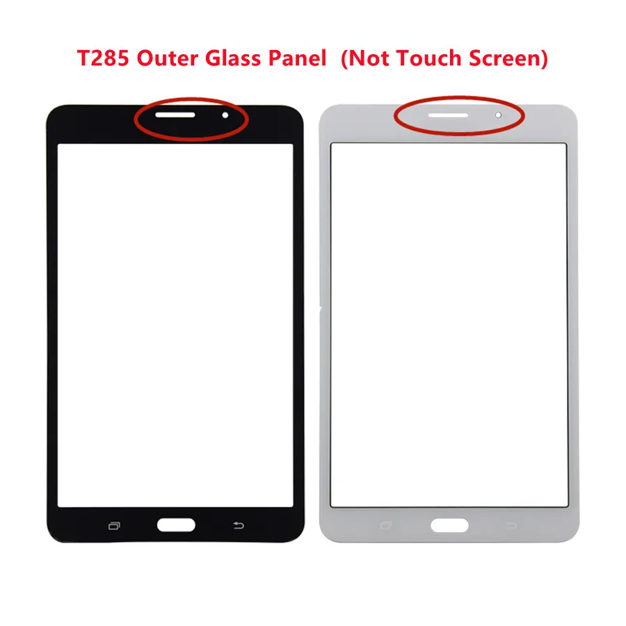 

For Samsung Galaxy Tab A 7.0 2016 SM-T280 SM-T285 T280 T285 Touch Screen Outer Glass Panel Digitizer Sensor (Not Touch Screen)