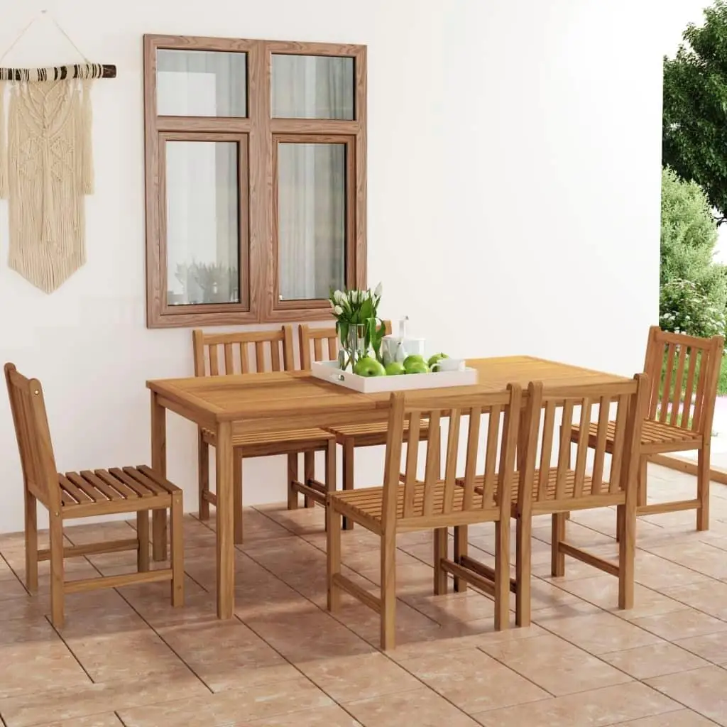 

Natural Teak Large Garden Dining Set