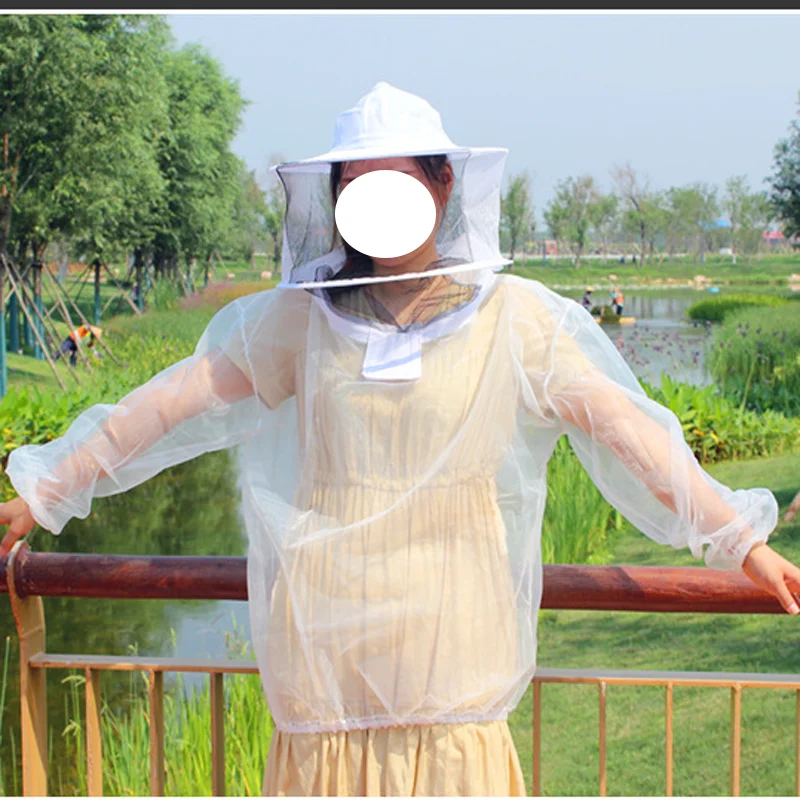 Wasp Clothing Anti-Wasp Clothing Protective Jumpsuit Breathable Protective Clothing Mask Beekeeping  Bee repellent clothing